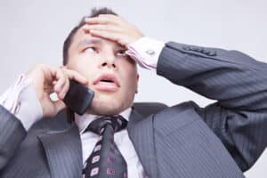 confused businessman